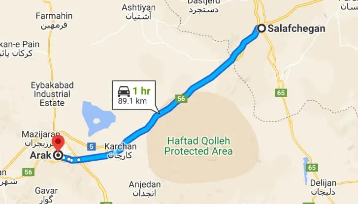 امداد خودرو سلفچگان اراک